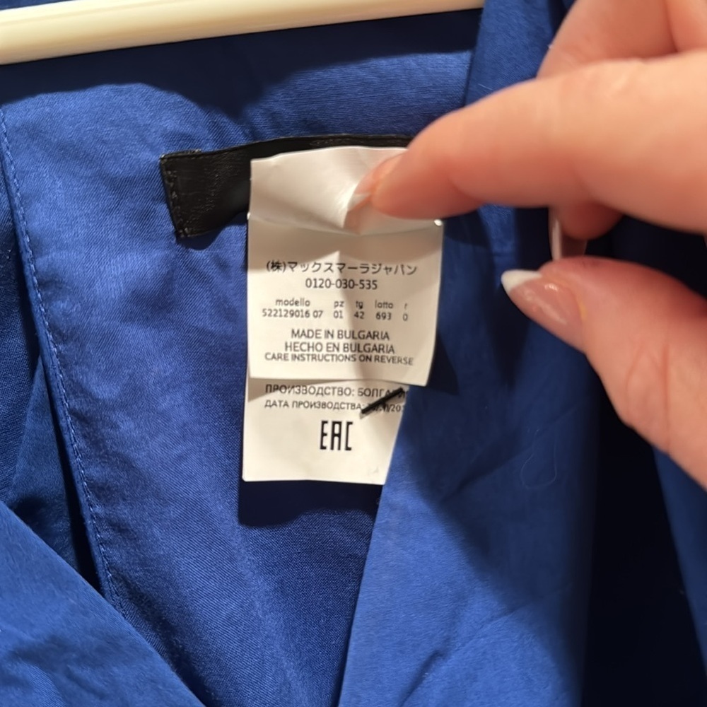 Max Mara WEEKEND JETTED POCKET ESPERIA SLEEVELESS DRESS 42 - Picture 6 of 10